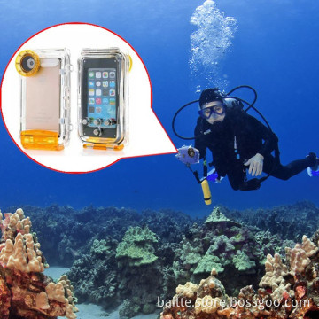 underwater 40 M made ABS material waterproof phone case